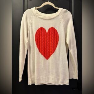Red Heart Sweater